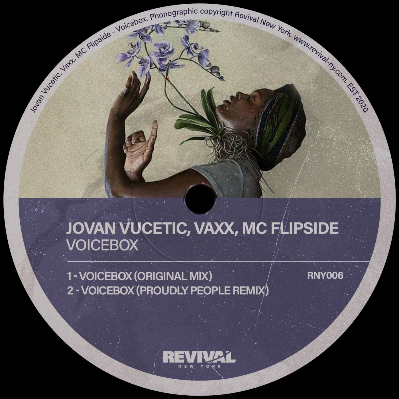 Jovan Vucetic, Vaxx, MC Flipside – Voicebox [RNY006]